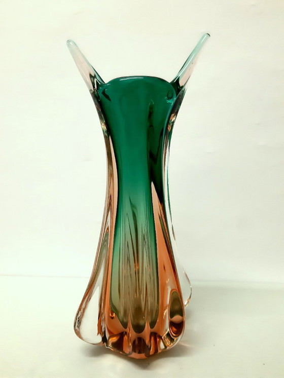 Image 1 of Colorful vase / Murano glasswork