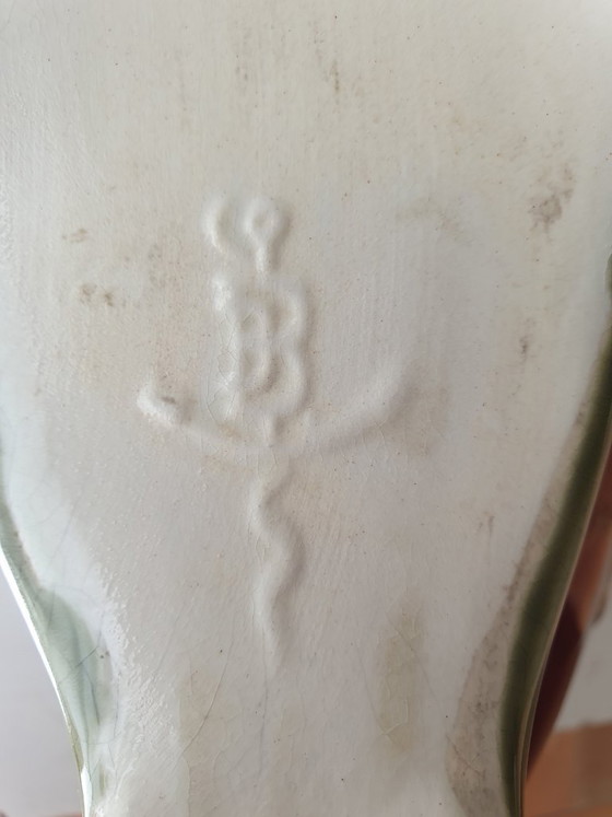 Image 1 of Jardinière De Bruyn (Fives-Lille) - Art Nouveau/36 cm