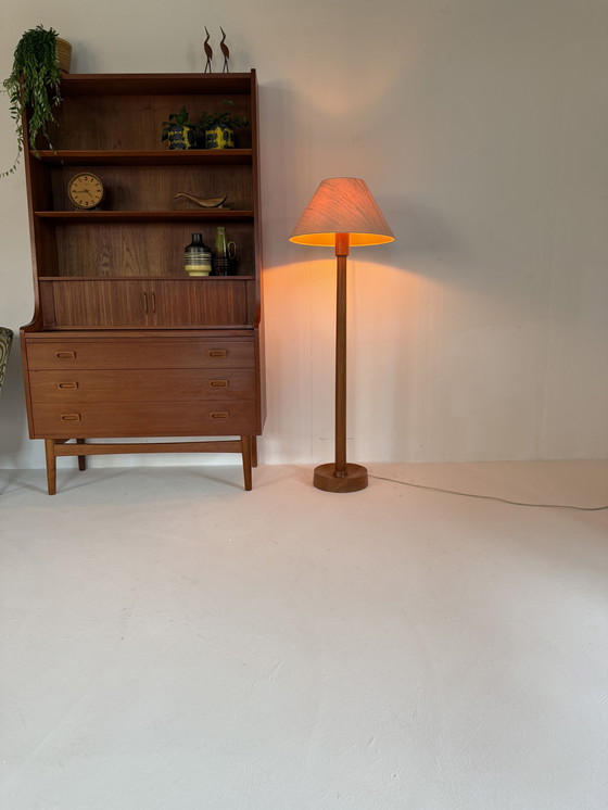 Image 1 of Vintage teak floor lamp, Domus '70