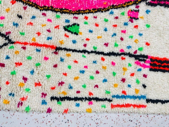 Image 1 of Marokkanischer Teppich aus Naturwolle, 250 cm x 150 cm