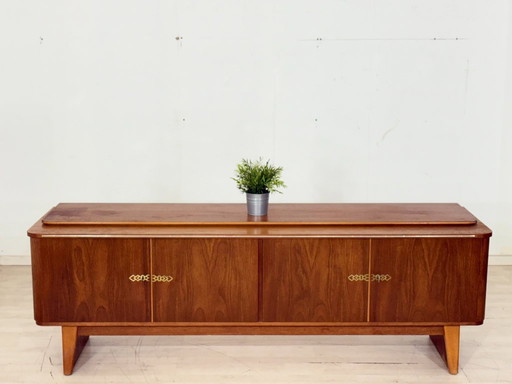 Vintage Sideboard / Mid-Century Lowboard / 1960s Chest of Drawers