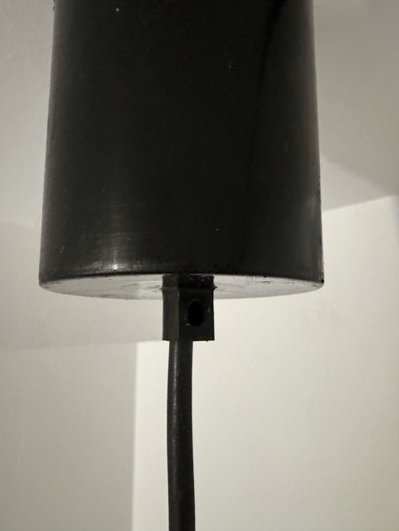 Image 1 of Lámpara colgante de metal microperforado de los años 60