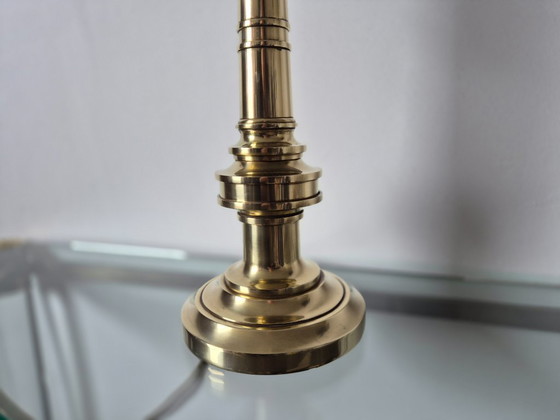 Image 1 of Vintage 1970s Lamp Art (Milano Italy) brass lamp base