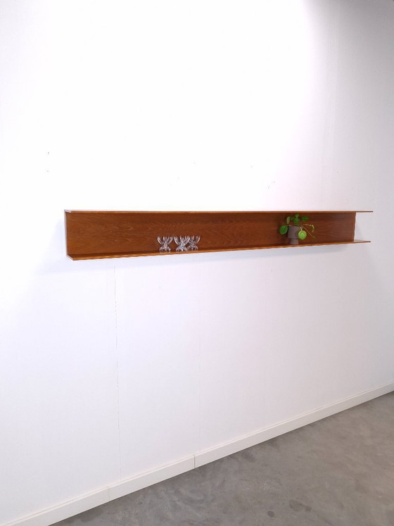 Image 1 of XL wandplank Walter Wirz Wilhelm Renz 240 cm, Wall Shelf