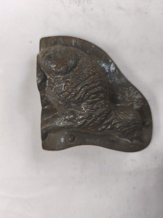 Image 1 of Complete lot of 4 antique designer chocolate molds