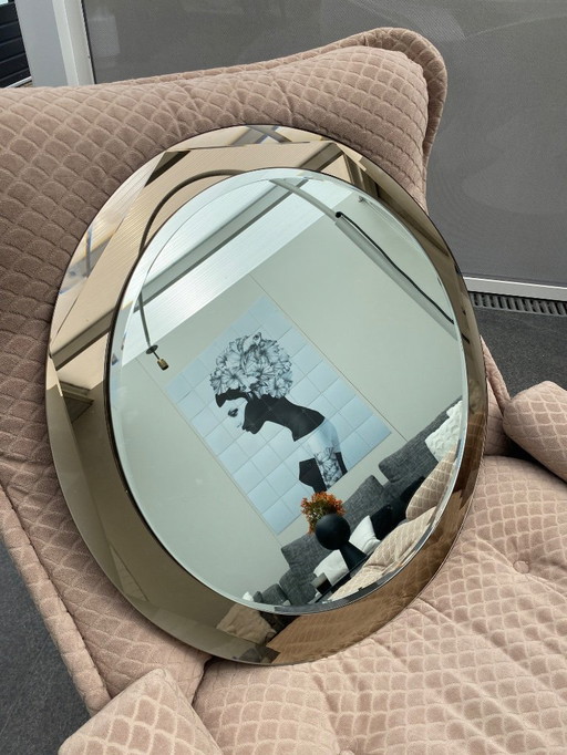 Vintage designer mirror by Lupi Cristal Luxor