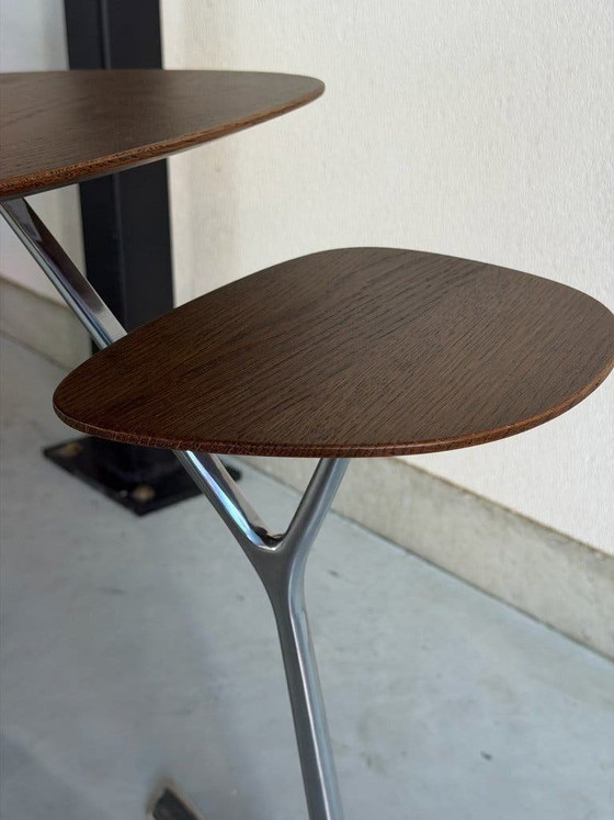 Tavolino Leolux Portello - come nuovo – Tavolini, polished steel, Legno (photo 5 of 5)