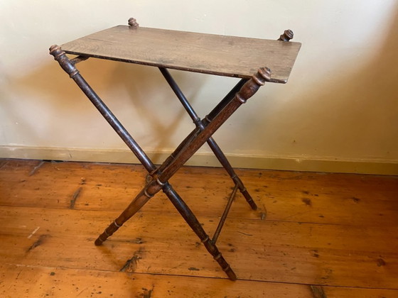 Tavolino Pieghevole Rovere Francese – Tavolini, Wood (photo 5 of 15)