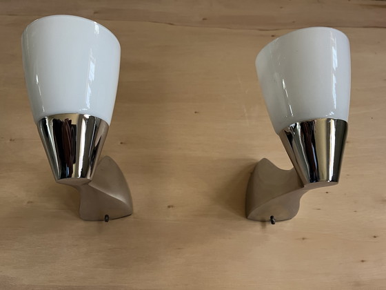 Image 1 of 2 badkamer wandlampjes