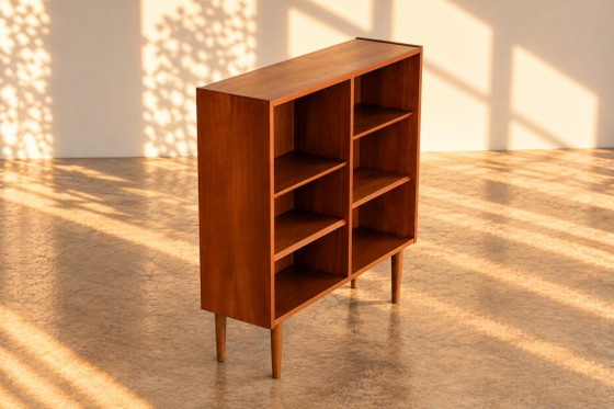 vintage teak boekenkast – Boekenkasten, Hout (photo 6 of 6)