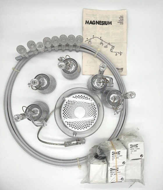 Image 1 of Sistema di illuminazione a binario IKEA MAGNESIUM (tipo S0207)