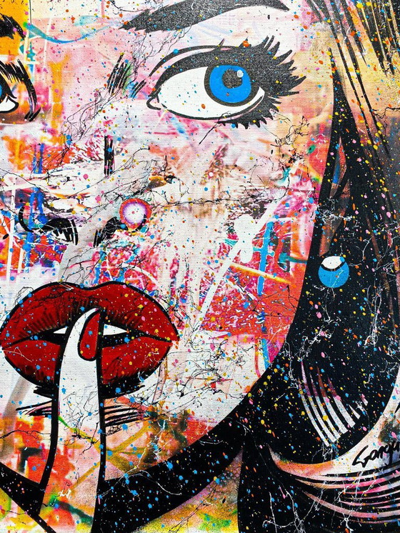 Image 1 of GONGAS - Suspicious Minds - Toile d'artiste