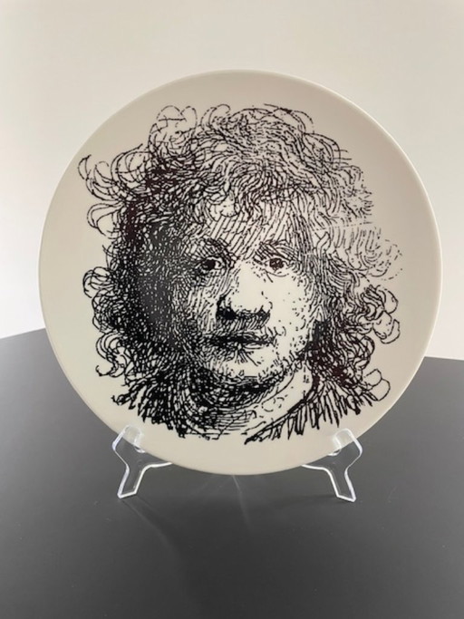 Rare Rembrandt decorative plate 2014 limited edition