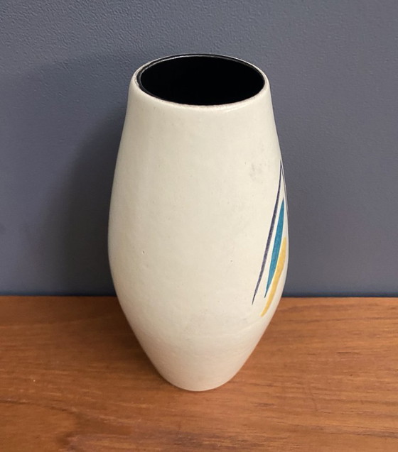 Image 1 of Kleurrijke Scheurich vaas model 243-22, jaren 60