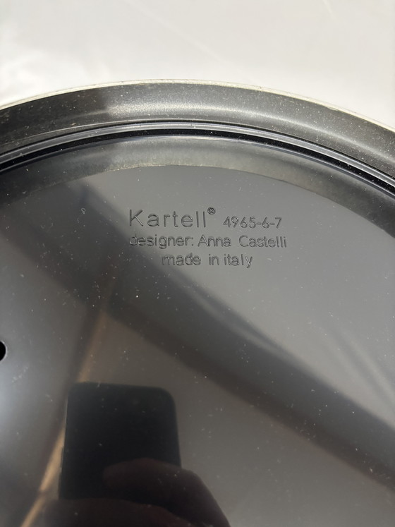 Image 1 of Kartell Componibili (3 piezas): ¡Diseño italiano en oro de lujo!