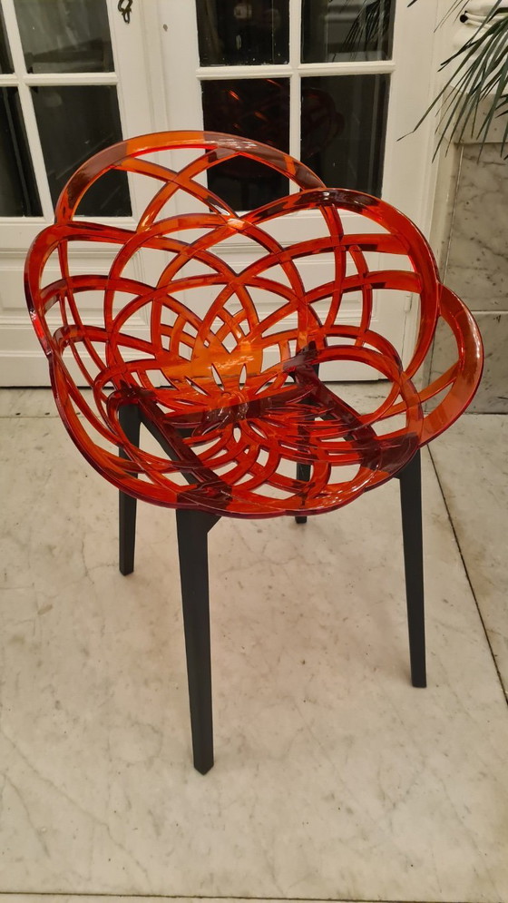 Image 1 of Chaise Flora Papatya pour une utilisation intérieure et extérieure