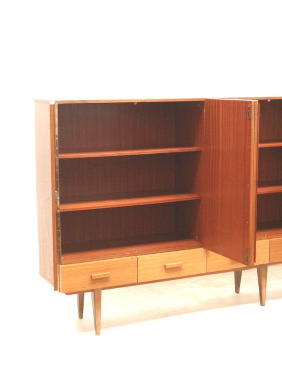 Image 1 of XXL vintage highboard / tall sideboard from the 1970s