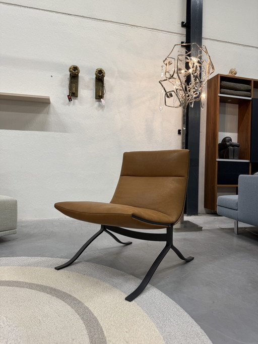 Eyye Juno Armchair Loxton leather Cave