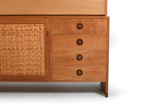 Image 1 of Meuble Hans J. Wegner avec bureau intégré, années 1960