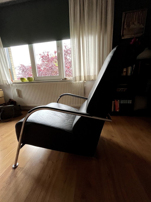 Harvink leren fauteuil