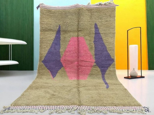 Traditioneel Beni Ouaraine-tapijt op maat gemaakt, formaat 150/350 cm. – Alessi, vloerkleden en tapijten, Wool