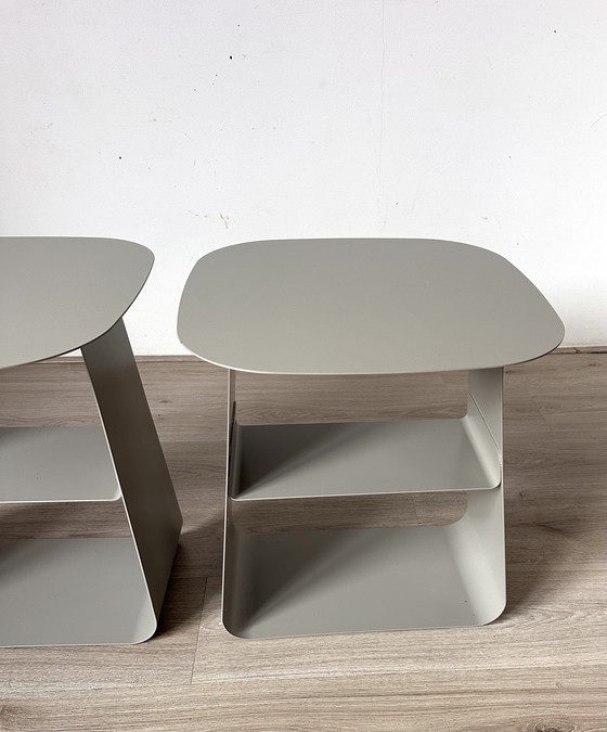 Image 1 of 2x Normann Copenhagen design side tables