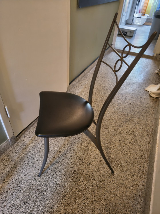 4 Belle Sedie da pranzo – Metal, Skai (photo 4 of 8)
