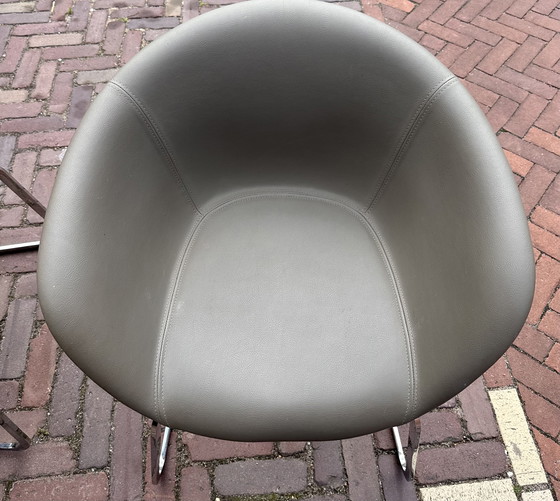 Image 1 of 4x Arper Duna design chairs