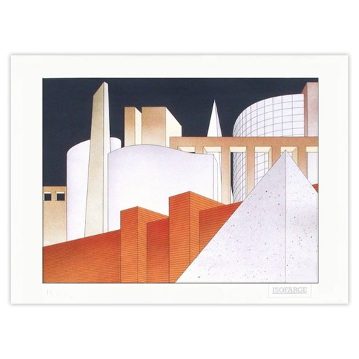 Sérigraphie Alberto Bali Isofarge – lithos zeefdrukken, Paper (photo 2 of 5)