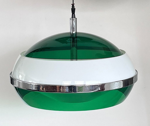 Design mid-century space age lamp van Stilux Milano