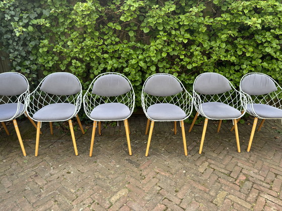 Image 1 of Ensemble de 6 chaises design Magis Piña - Jaime Hayon - très confortables