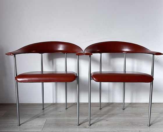 Image 1 of 3 sillas de comedor de diseño Fasem P40