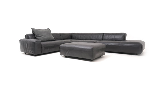 Image 1 of Rolf Benz Mio Pouf Ensemble Canapé Canapé d'angle Canapé d'angle en cuir