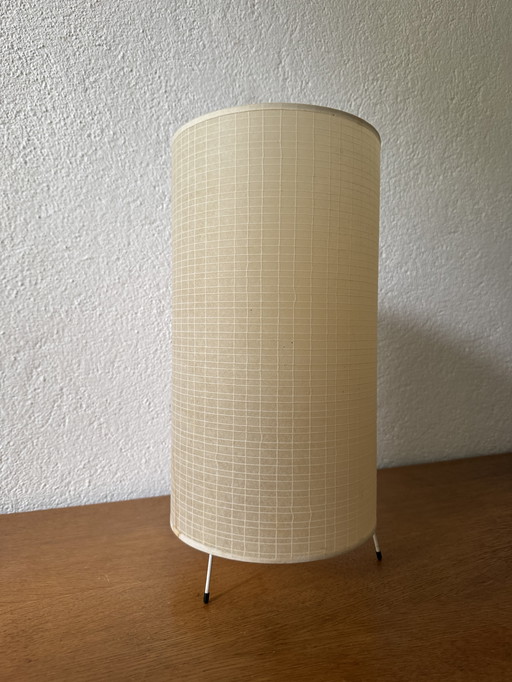 Lampe cylindrique papier SCE années 80