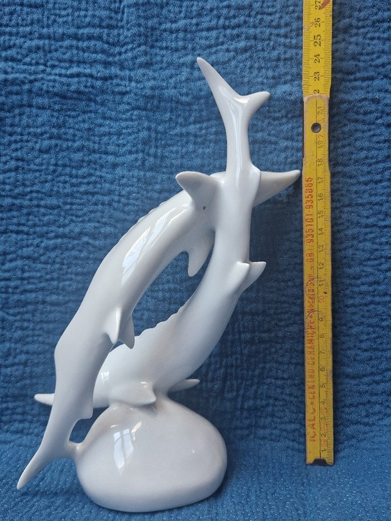 Image 1 of Störpaar aus feinem Hollohaza-Porzellan