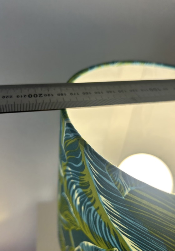 Image 1 of Oost-Duitse designlamp uit het midden van de 20e eeuw, gemaakt van een vaas door VEB Strehla.