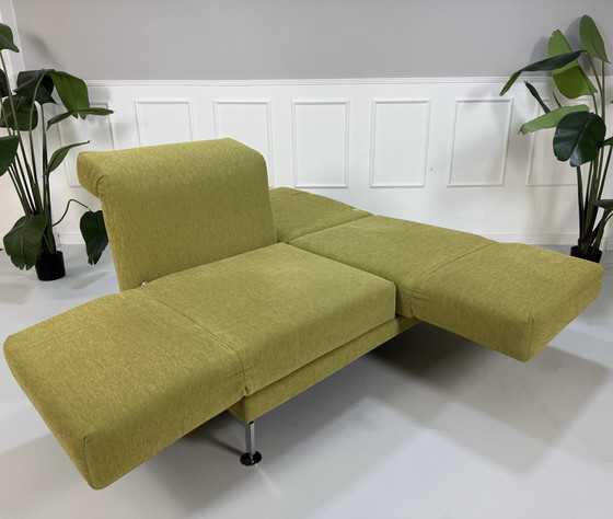 Image 1 of Sofá Brühl Moule Sofá cama verde Tejido de diseño