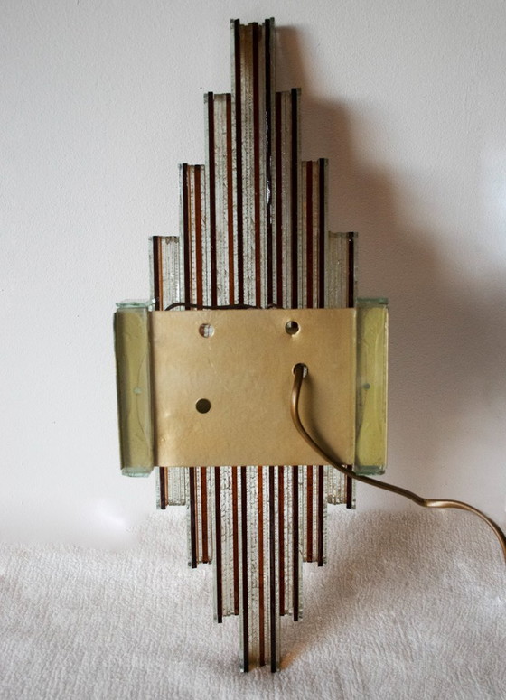 Image 1 of Vintage Albano Poli Poliarte murano lamp uit 1974