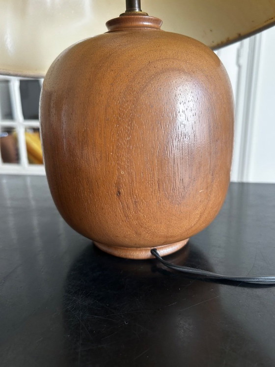 Houten lamp uit de jaren 60 – Tafellampen, Wood (photo 6 of 11)