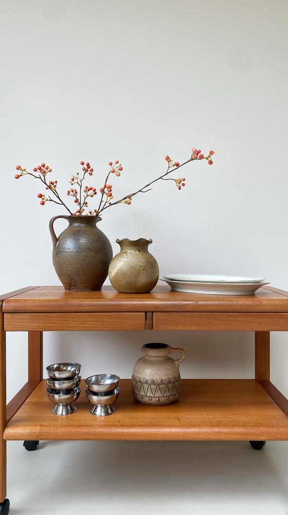 Image 1 of Vintage Teak Houten Salontafel / Bijzettafel Van Salling Stolefabrik