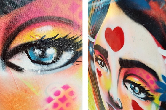 Image 1 of JUVENTUD - Terceros Ojos - Lienzo de artista