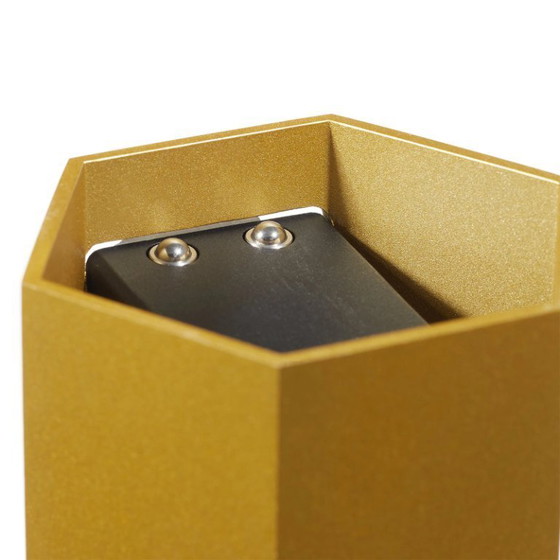 Image 1 of Wever & Ducré 1x lampada da parete Hexo mini 2.0 oro + 1x lampada da parete Hexo mini 1.0 oro