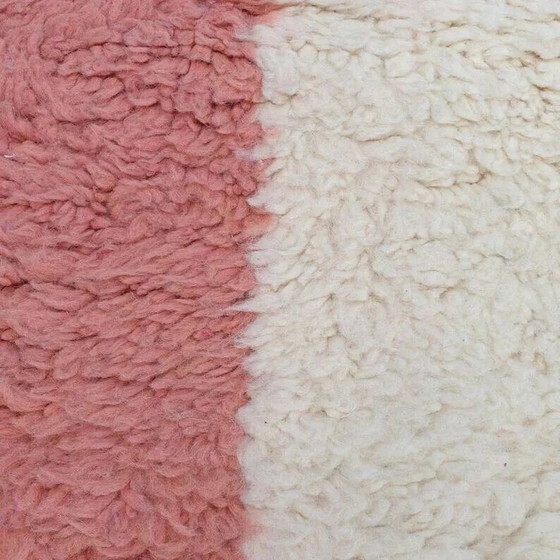 Großer marokkanischer Teppich aus Naturwolle, Maße 250x150 cm, handgefertigt. – Teppiche & Läufer (photo 3 of 8)
