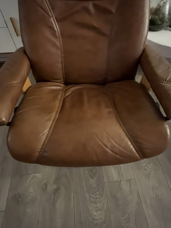 Image 1 of Stressless Sessel – wirklich leer – Cognac – modern – ergonomisch