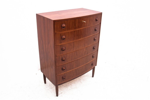 Commode en teck, design danois, années 1960