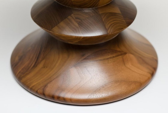 Image 1 of Tabouret en noyer Vitra pour Herman Miller