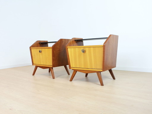 ensemble de tables de chevet vintage