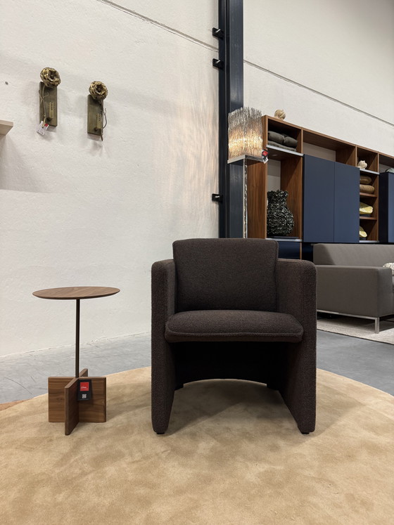 Image 1 of Poltrona Leolux Evidence Saga Monza in tessuto marrone