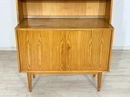 Mobile Hellerau vintage / Credenza alta di metà secolo / Cassettiera / Serie 602 Senesche