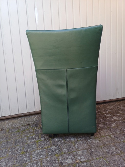 2 poltrone in pelle Montis